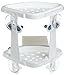 ZPC Zenith Products Corporation Zenna Home 5802B, Corner Bath and Shower Caddy, White