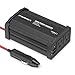 Maxboost 300W Power Inverter Dual 110V AC Outlet and 2.4A/24W USB Car Charger [Aluminum & PC Body] DC 12V to 110V AC + DC 5V USB Battery Charger for Laptop,iPad,iPhone,Tablet,Phone primary