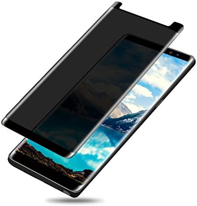 Privacy Screen protector Samsung Note 8 Screen protector, ARCTIC Commerce Note 8 Anti-Spy Privacy Tempered Glass 0.26mm Screen Protector For Samsung Note 8 (BLACK)