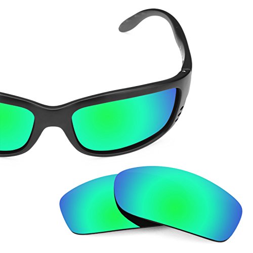Revant Polarized Replacement Lenses for Costa Zane Elite Rogue Green MirrorShield