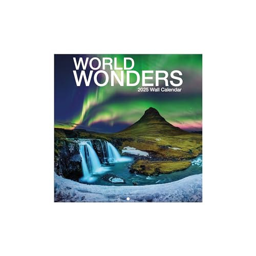 Turner Licensing, World Wonders 2025 Mini Wall Calendar