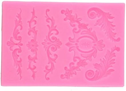 Changyin-UK Silicone Flower Cake Fondant Mould Mat Lace Mold Sugar DIY Decorating Tool