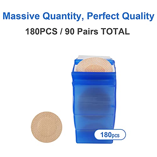 90 Pairs (180pcs) Nipple Cover for runners, Anti Chafing Nipple tape