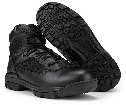 6" Ryno Gear Tactical Combat Boots with CoolMax Lining (Black) (11)