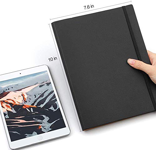 RETTACY Composition Notebook 2 Pack - B5 Notebooks and Journals with Soft Leather Cover,408 Pages,100gsm Thick Lined Paper,7.6 X 10 - Thumbnail 5