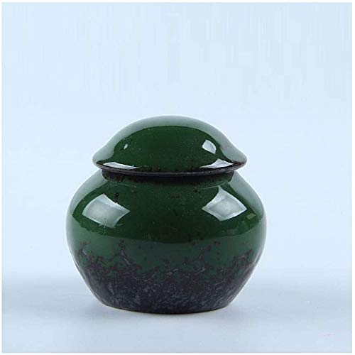 Urn for Quarters,Mini Urns,Small Human Keepsake Urns,Handmade Ceramic Keepsake LXLXCS Urn L0529