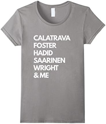 Women's Architect Architecture T-shirt Large Slate