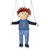 Silly Puppets Tommy Peach Boy Marionette String Puppet