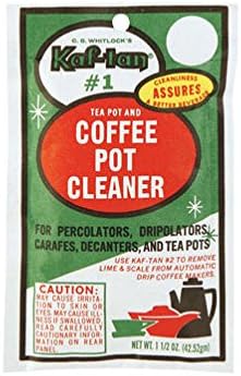 Kaf-Tan Coffee Pot Cleaner & Stain Remover Pre-Measured 1.5 Oz. Single Use Packet