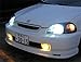 ModifyStreet Black ABS Plastic JDM Mesh Sport Grille for 96-98 Civic EK LX/DX/EX/Si