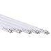 iPower 5-PACK T5 Fluorescent High Output HO Grow Light Bulbs 4FT 45.8IN 54W 2700K, White