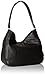 Calvin Klein Pinnacle Pebble Hobo, Black/Gold