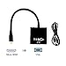 LinkS Active Micro HDMI to VGA M/F Adapter w 3FT 3.5mm Stereo cable in Black - Supports Audio--Specially for connect tablet with Micro HDMI output to VGA projector …
