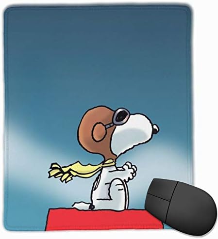 滑り止めマウスパッド キュート スヌーピー プレミアムマウスパッド デスクトップ ノートパソコン キーボード コンソール用 Propostaservizi