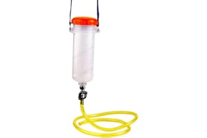 PRAZTECH® Auxiliary Fuel Tank Workshop Tool Balancing Carbs Carburettor | Average Testing Bottle Tank Tool Fuel Feed | Motorbike Servicing Tuning Tune Up