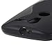 GreatShield Guardian S Series Slim Fit Wave Design TPU Case for Motorola Moto X 1st Generation Phone (Black)