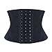 Lover-Beauty Women's Latex Short Torso Waist Trainer Corset Training Shaper