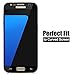 Samsung Galaxy S7 Screen Protector(Full Screen Coverage), cresawis 2- PACK Bubble Free Samsung Galaxy S7 Tempered Glass Screen Protector [NOT S7 Edge] - 0.3mm Thickness/Case-Friendly (BLACK)