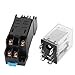 uxcell 24V AC Coil 8 Pin DPDT LED Pilot Lamp Power Relay w 8 Screw Socket