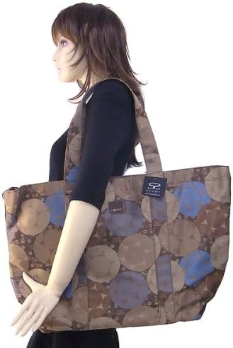 Amazon Savoy サボイ トートバッグ ジャガード織 バルーン モノグラム柄 Sm ブラウン ブルー Savoy トート バッグ