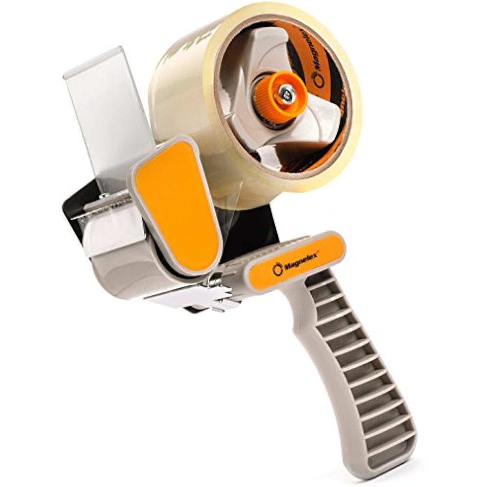 Tapexpert Packing Gun With 1 Roll Of Packaging Tape, Easy To Boxes