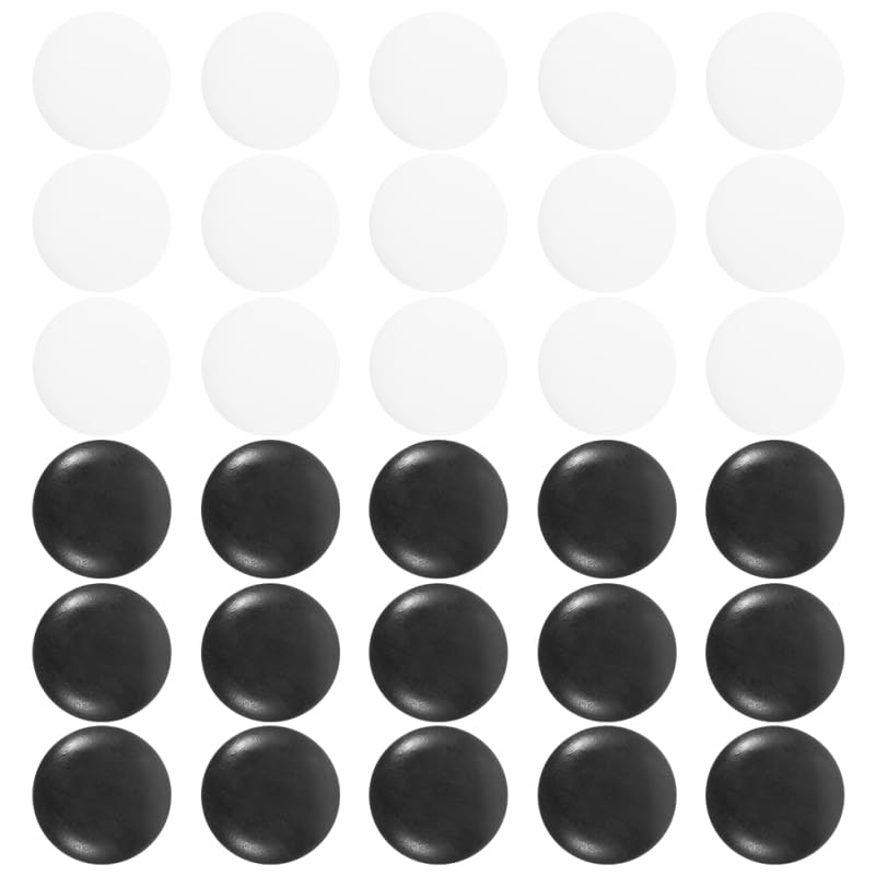 Photo 1 of ibasenice 500 Pcs Go Pieces Go Chess Beads Ludo Game Go Chess Stone Chess Game Accessories Go Chess Supplies Portable Mini Chess Double Convex Go Stones Go Game Stones Go Game Peices Resin