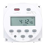 FAVOLCANO CN101 DC 12V 16A Digital LCD Power Programmable Timer Time Switch Relay