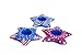 BigMouth Inc Inflatable Drink Holder for Pool - Floating Cup Holder for Hot Tub & Water - Fun Outdoor Beverage Float - Patriotic Stars