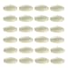 Mega Candles 24 pcs Unscented Ivory Floating Candles, Hand Poured Wax Candle 3 Inch Diameter, Home Décor, Wedding Receptions, Occasions, Festivities, Events, Meditations, Tranquility, Spa