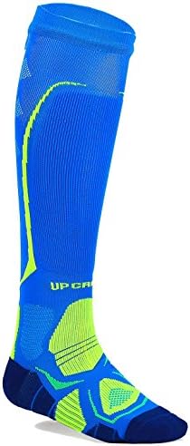Compression Socks Running Athletic Extreme Cushion&amp;Comfy For Men And Women Fit Basketball,Soccer,Hiking,Baseball/Softball (blue)