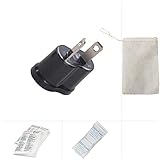 Going In Style Adapter Plug America to China Australia Non Grounded C Polarized