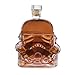 AUTHOME Transparent Creative 700ml Whiskey Flask Carafe Decanter，Stormtrooper Bottle ,Whiskey Carafe,Helmet Glass Cup Heat-Resistance CupSuitable for Whiskey, Vodka and Wine decanter