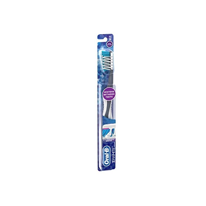 Oral-B Radiant Whitening Toothbrush, Medium, 2 count (00300410102852)
