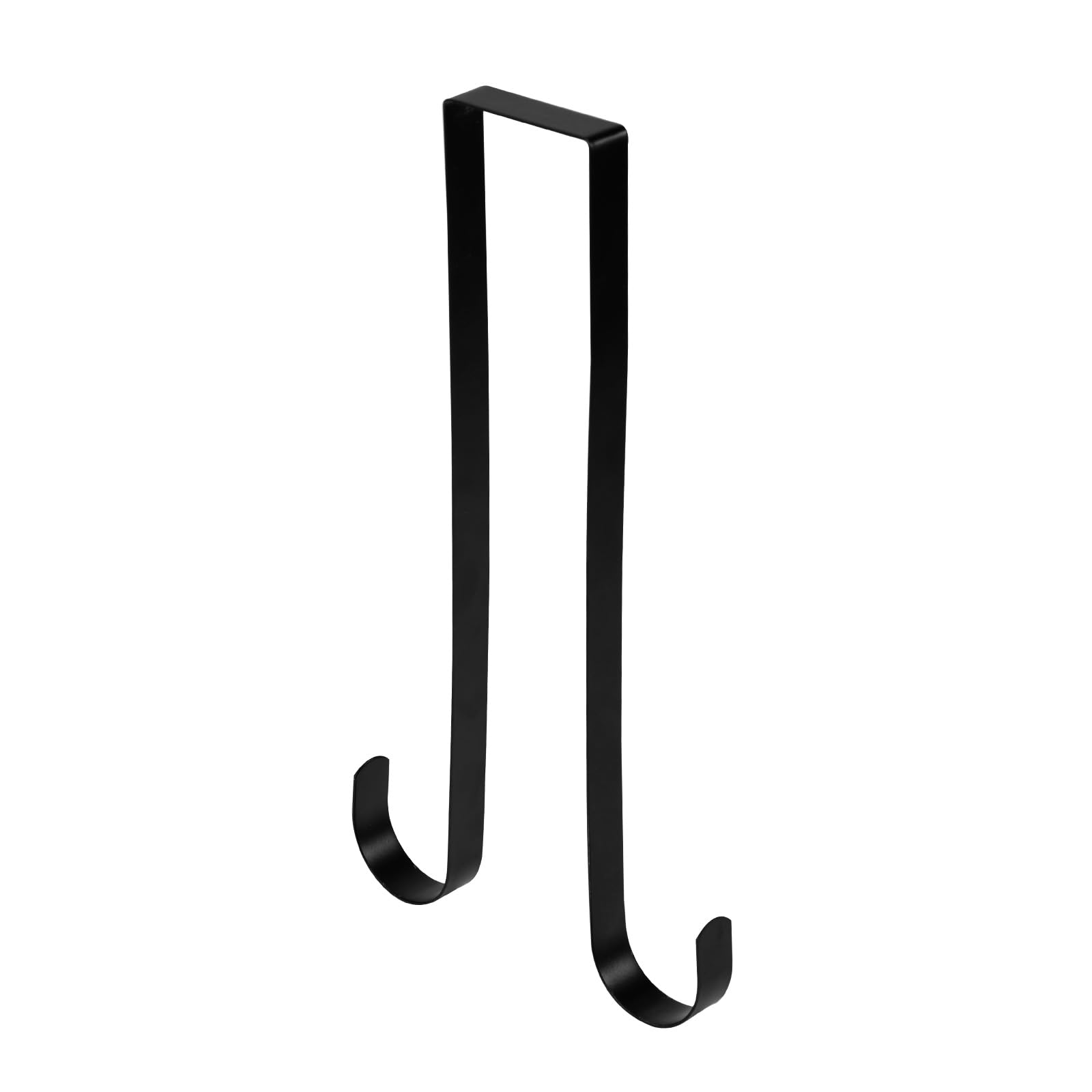 PEUTIER Double Side Wreath Hanger, Wreath Door Hanger Hook Christmas Wreath Hanger for Front Door Adjustable Wreath Hook for Christmas Front Door Decoration