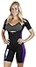 Body Spa Light Body Sauna Suit Neoprene Full Body Shaper GYM Sport Aerobic (Purple, Medium) 13832