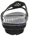 Crocs Women's Sanrah Circle Embellishment Sandal Black/Charcoal Sandal 9 M