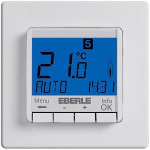 Eberle Controls UP-Uhrenthermostat FIT 3 R/weiß