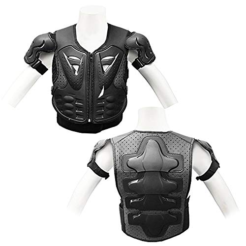 Ediors Kids Protective Gear Chest Spine Back Protector Body Armor Vest Guards for Children Multi Sports Drop Resistance Safety Protection: Riding, Inline Skatings, Dirt Bike Scooter, Skiing, Skating