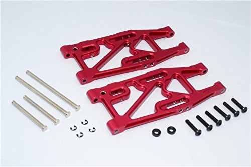 HPI Bullet 3.0 Nitro & Bullet Flux Upgrade Parts Aluminum Rear Suspension Arm - 1Pr Set Red