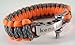 Paracord Survival Bracelet with Stainless Steel Shackle, Regular Weave
