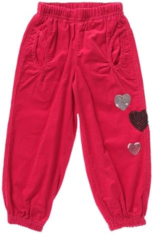 Amazon デンマークの子供服ブランドfransa Kids ハートウインターパンツ レッド 92 98 104 110 116 122 128 134 140cm パンツ 通販