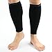 MUSETECH Calf Compression Sleeves (Pair) S/M Black