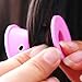 EasybuystoreMagic Hair Care Roller No Clip Soft Hair Style Roller 10pcs,pink