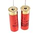 Lucky Shot - 12 Gauge Light or Fan PULLS for Hunters | Set (2) 12 Guage Shells | Made in The USA
