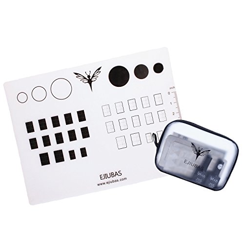 Ejiubas silicone nail mat rollable manicure multiplicat…