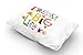 TODDLER PILLOWCASE, 13x18, WHITE COVER- BEST QUALITY Hypoallergenic 100% COTTON. Little One Pillow Cover, Cute for Kids Bedrooms