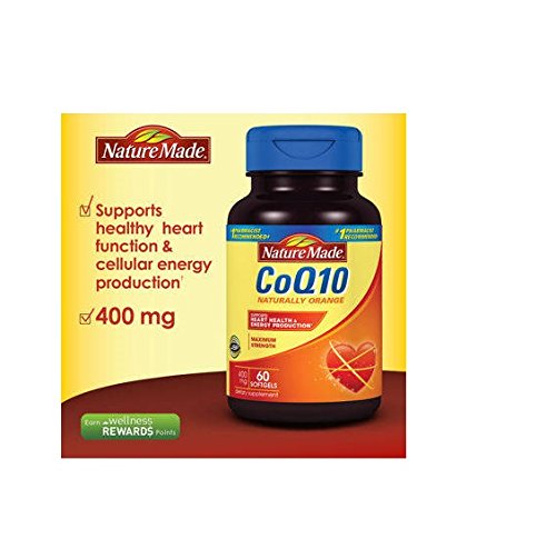 Nature Made® Maximum Strength Coq10 400 Mg 60 Liquid Softgels