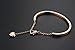 Oudin Women's 18k Rose Gold Plated Stainless Steel Love Heart Cuff Charm Bracelet - It Comes in A Delicate Brocade Jewelry Box-Ideal As A Gift to Someone Special