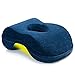 WER Nap Sleeping Pillow Cushion AF8 Bamboo Charcoal Memory Foam Pillow Slow Rebound Desk Nap Pillow with Hollow Design Ideal for Face Down Sleeper Back Support, Removable Washable Velvet Cover