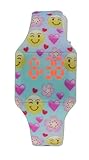 Moulin Girls Emoji Pattern Jelly Watch Mint #03088.77300